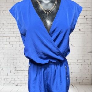 Chic Royal Blue Jumpsuit